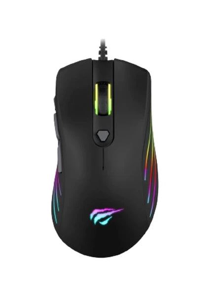 Gamenote MS1002 Kablolu Rgb Optik Oyuncu Mouse Siyah