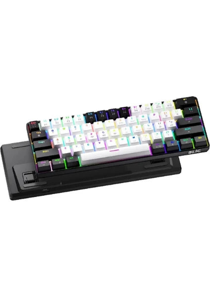Blic T60WB Tam Mekanik Rgb Antighosting Red Switch Gaming Oyuncu Klavyesi